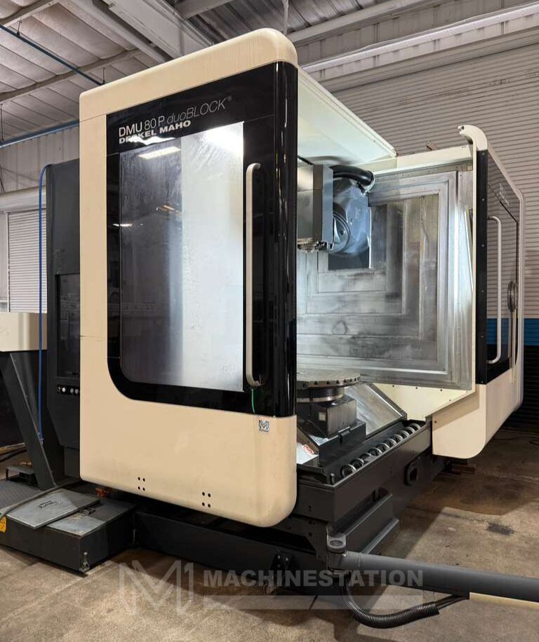 DMG DMU 80P duoBLOCK 5 Axis CNC Universal Machining Center - 18,000 RPM Mill 6