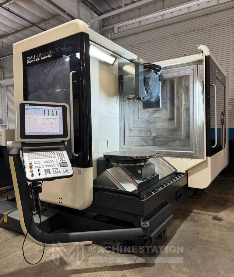 DMG DMU 80P duoBLOCK 5 Axis CNC Universal Machining Center - 18,000 RPM Mill 5