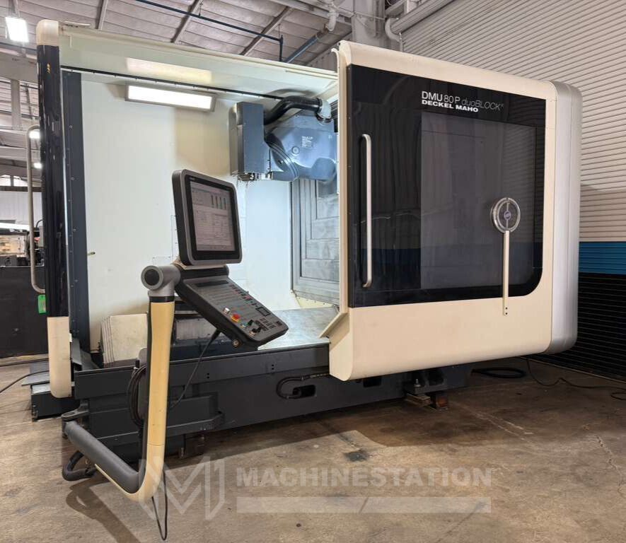 DMG DMU 80P duoBLOCK 5 Axis CNC Universal Machining Center - 18,000 RPM Mill 4