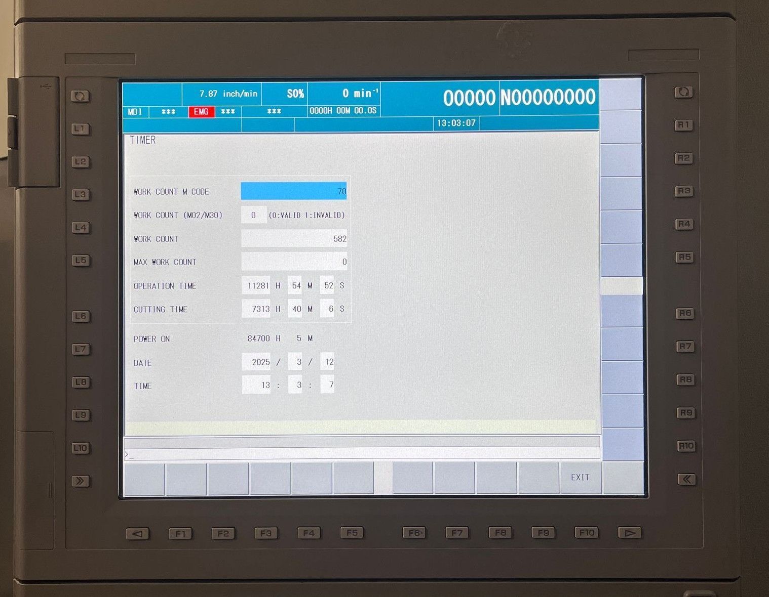 DMG Mori Seiki NH4000 DCG Horizontal Machining Center - Mill 6