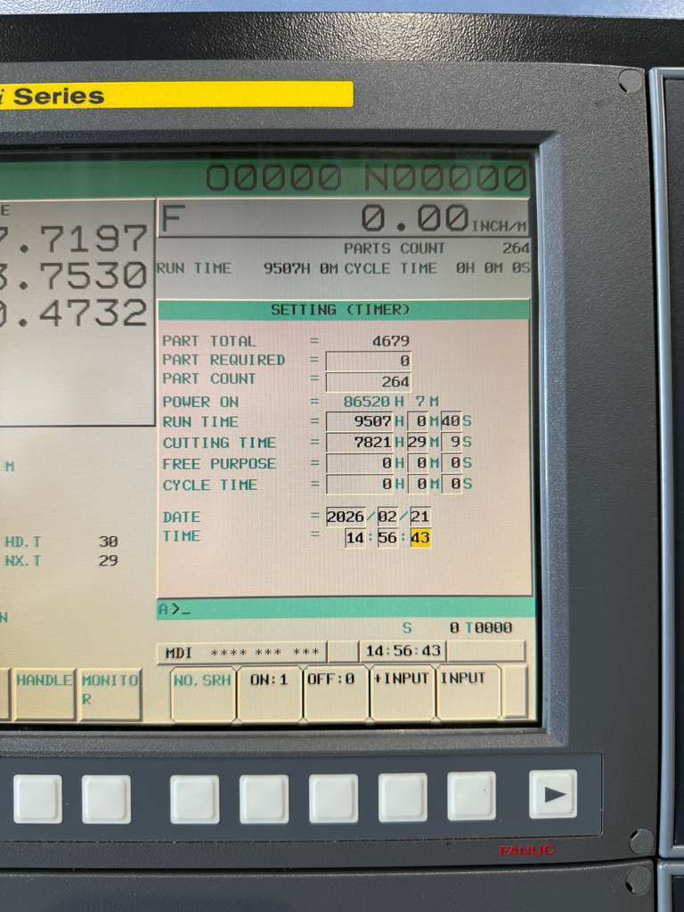 Doosan DNM-500II CNC Vertical Machining Center - 12,000 RPM, TSC Mill 6