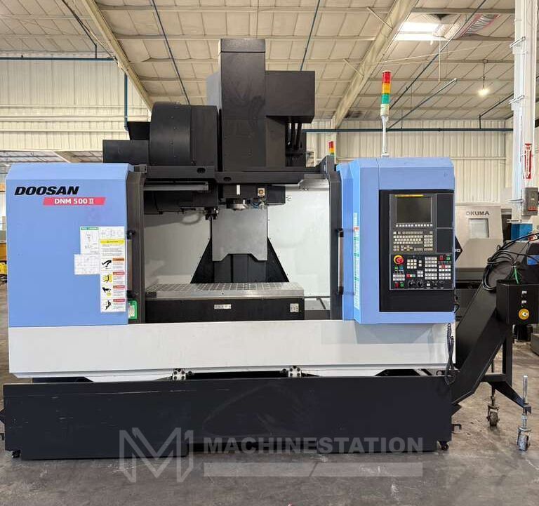 Doosan DNM-500II CNC Vertical Machining Center - 12,000 RPM, TSC Mill 1