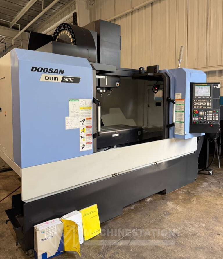Doosan DNM-500II CNC Vertical Machining Center - TSC Mill 1