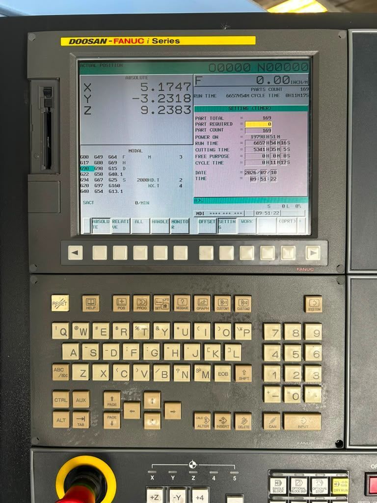 Doosan DNM 500II CNC Vertical Machining Center - 12,000 RPM Mill 4