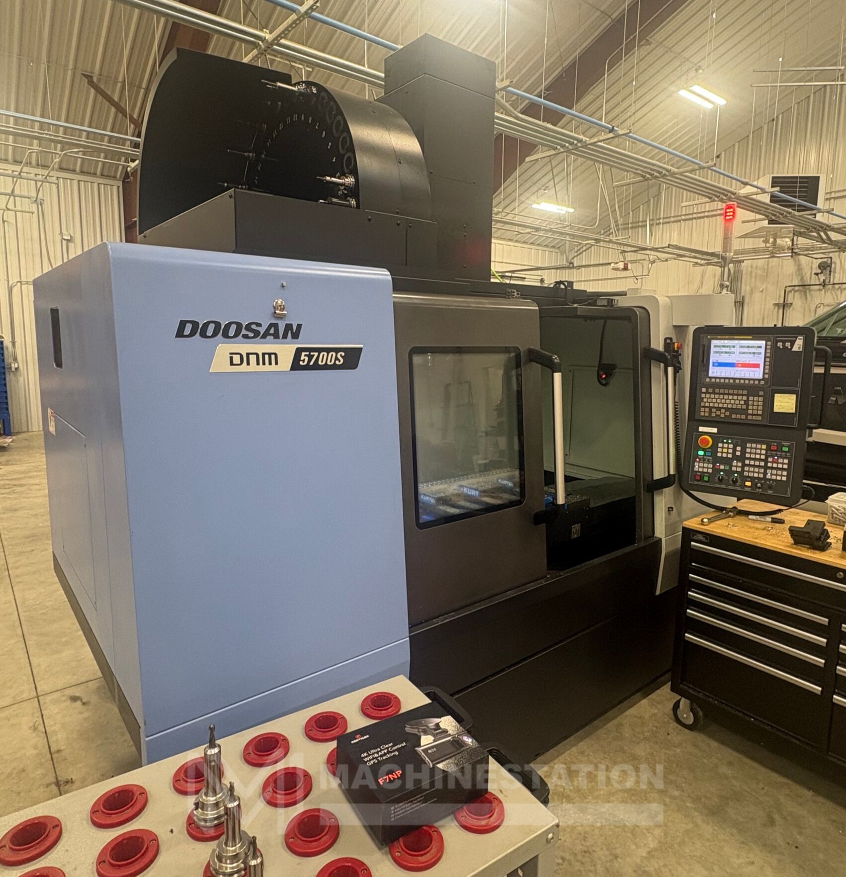 Doosan DNM-5700S CNC Vertical Machining Center - 2018 15,000 RPM Mill 0