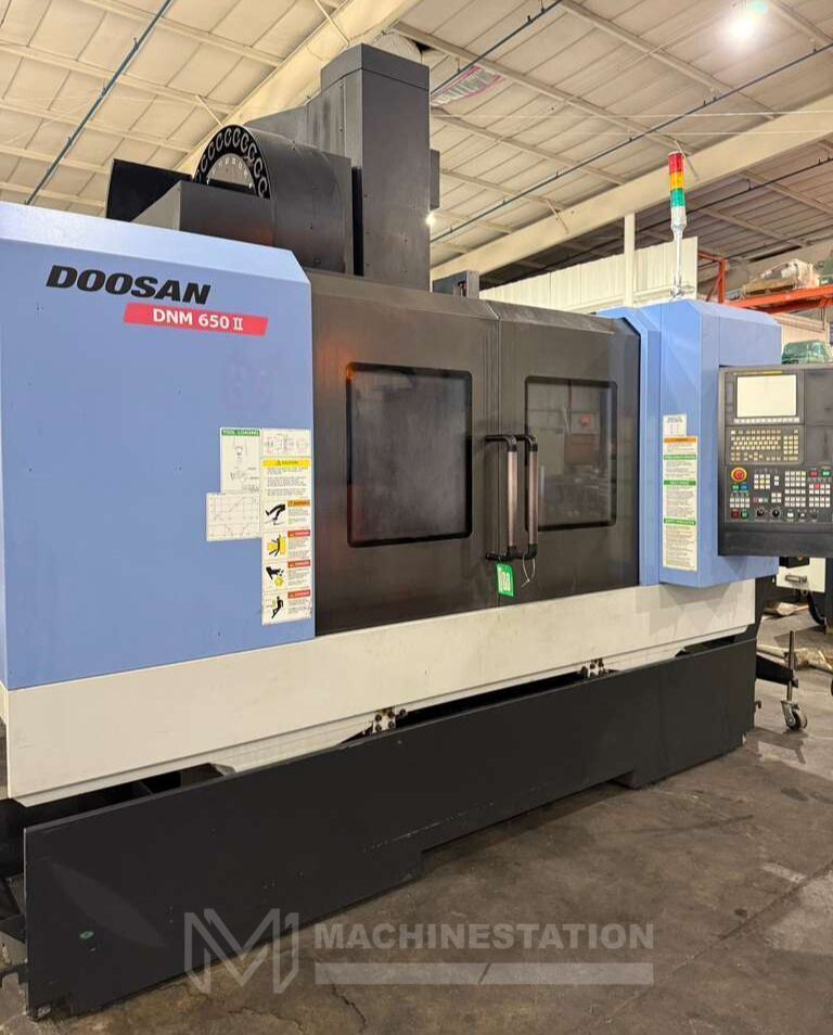 Doosan DNM-650II CNC Vertical Machining Center - 12,000 RPM, TSC Mill 2