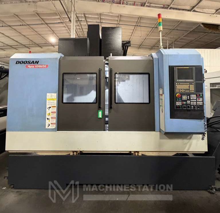 Doosan MYNX 6500/50 CNC Vertical Machining Center - 50 Taper Mill 1