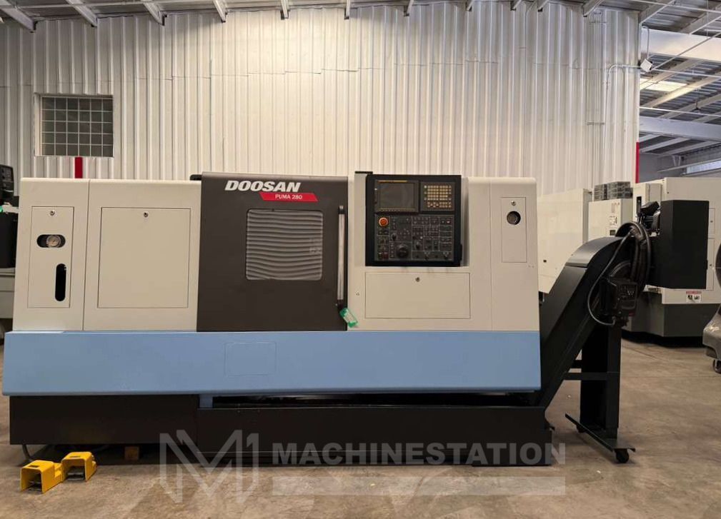 Doosan Puma 280 CNC Turning Center - 12" Chuck Lathe 0