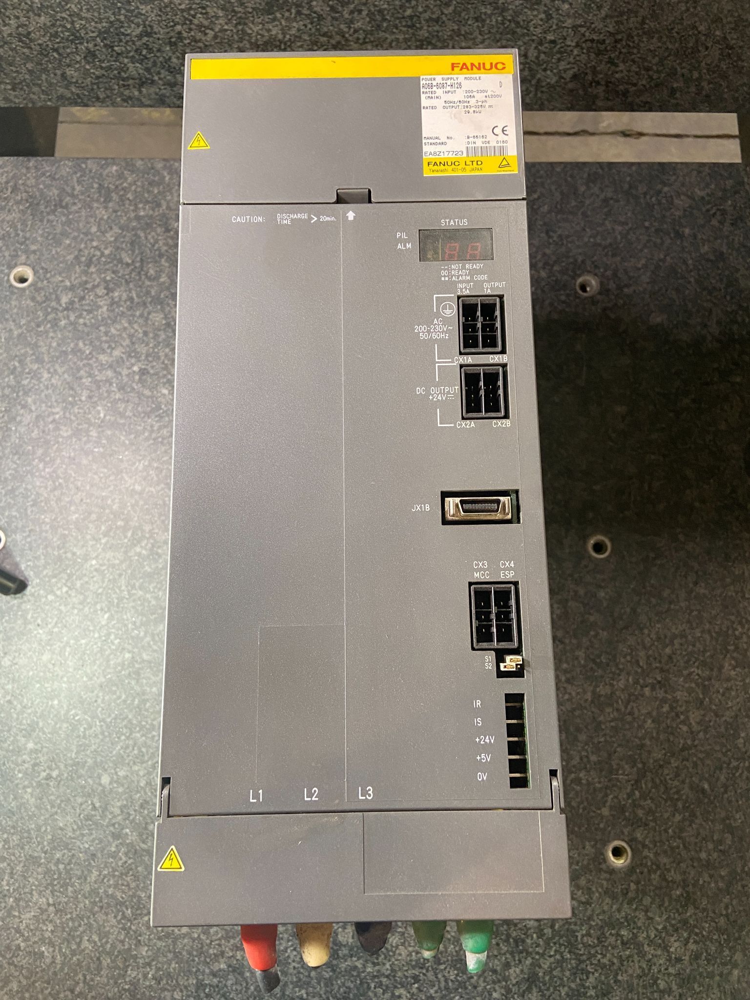 FANUC A06B-6087-H126 Module Series D Power Supply 3