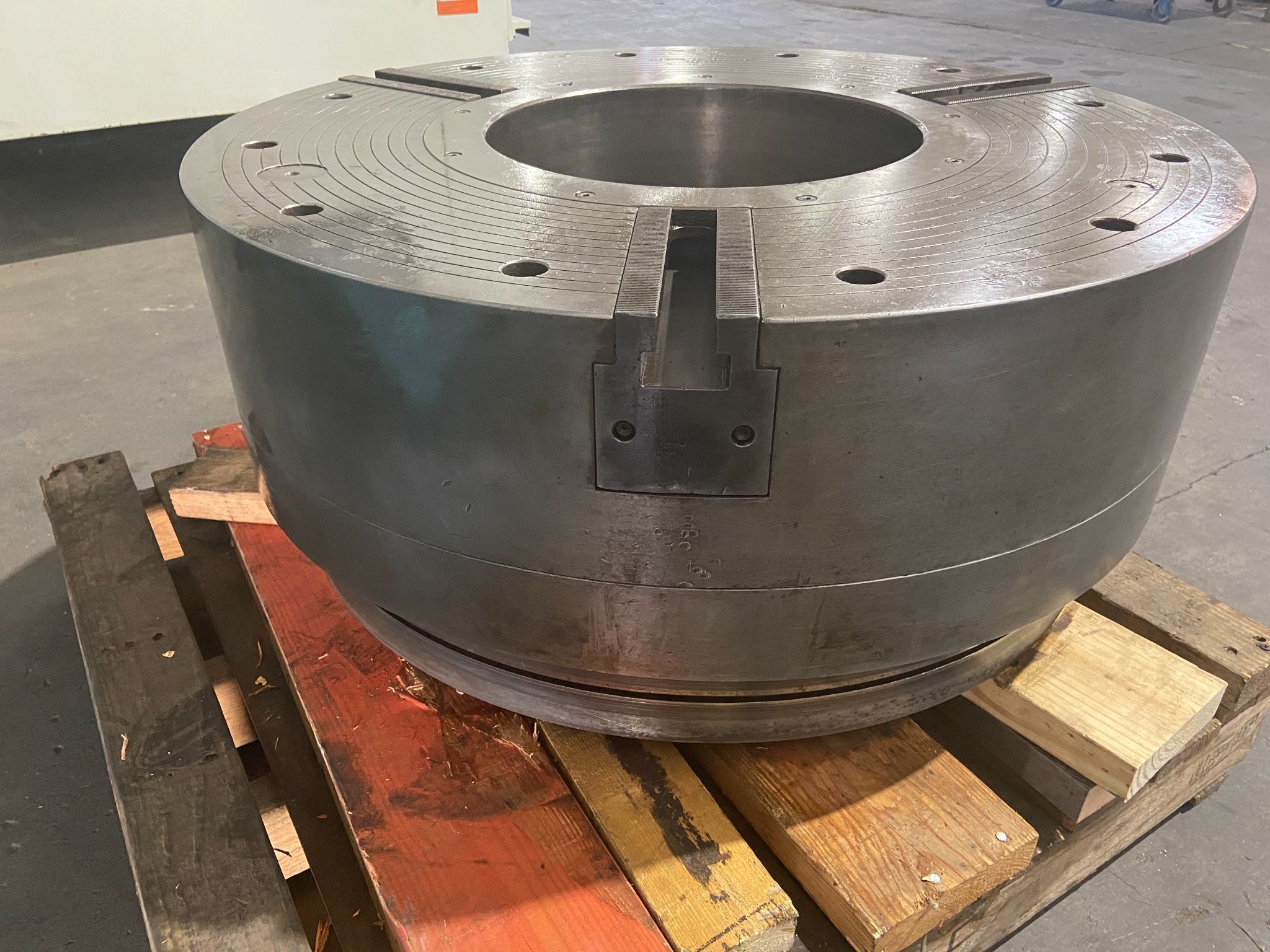 SMW AUTOBLOK 14.8" Big Bore 33" Power Chuck LC 850/375 ES BB-N-850-375-3 0