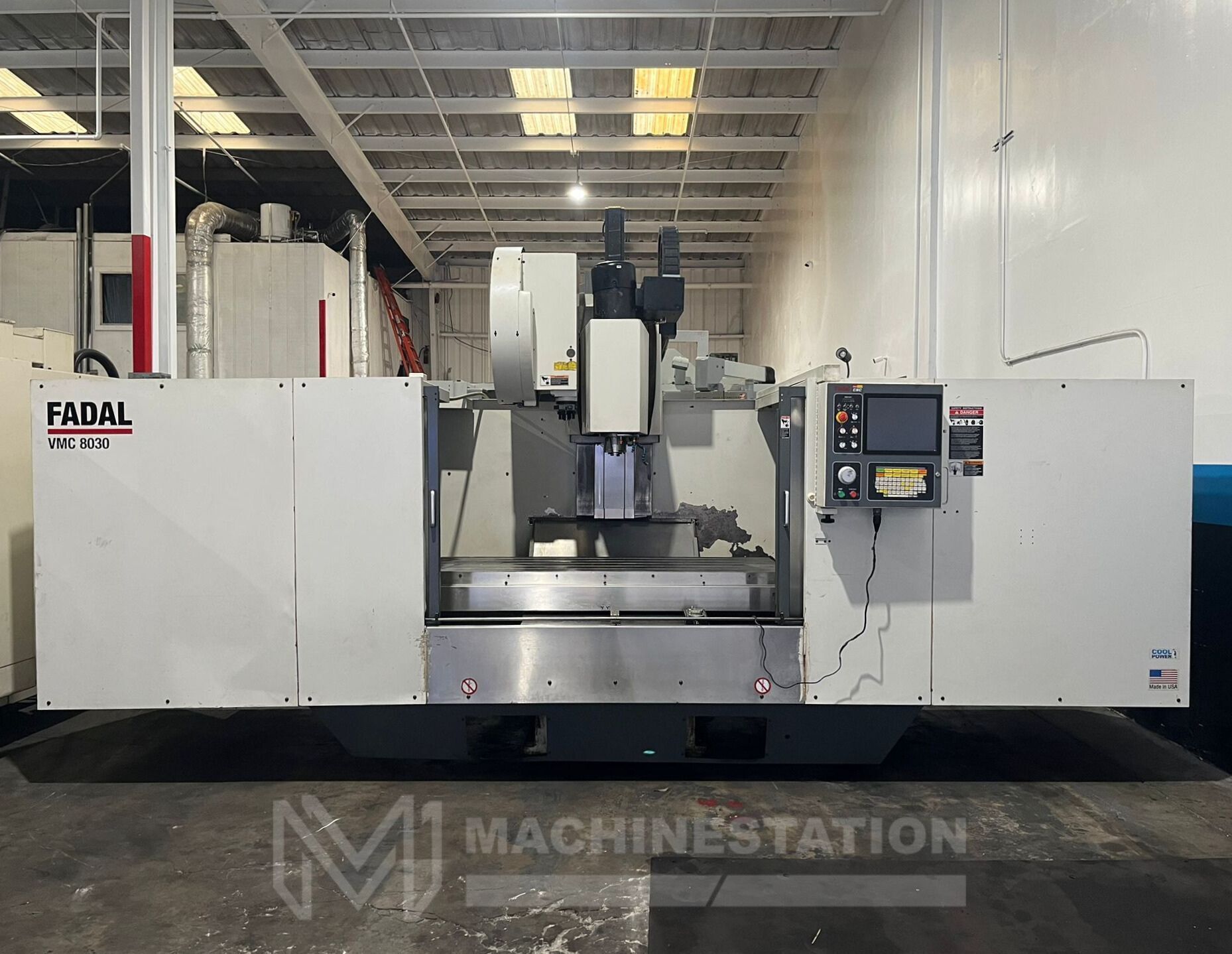 Fadal VMC8030 VHT CNC Vertical Machining Center - 4th Axis Ready Mill 1