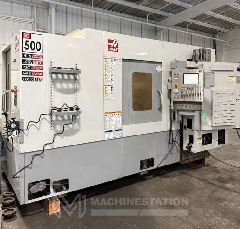 Haas EC-500-4AX CNC Horizontal Machining Center - TSC, 70 ATC, 12,000 RPM Mill 0