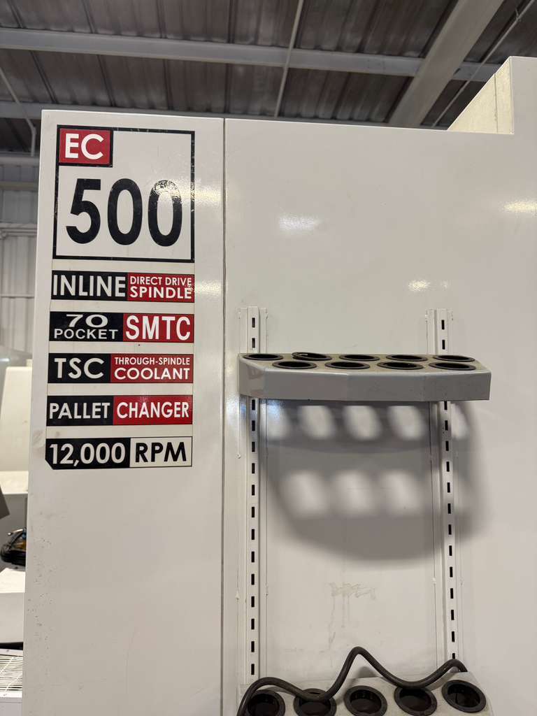 Haas EC-500-4AX CNC Horizontal Machining Center - TSC, 70 ATC, 12,000 RPM Mill 2
