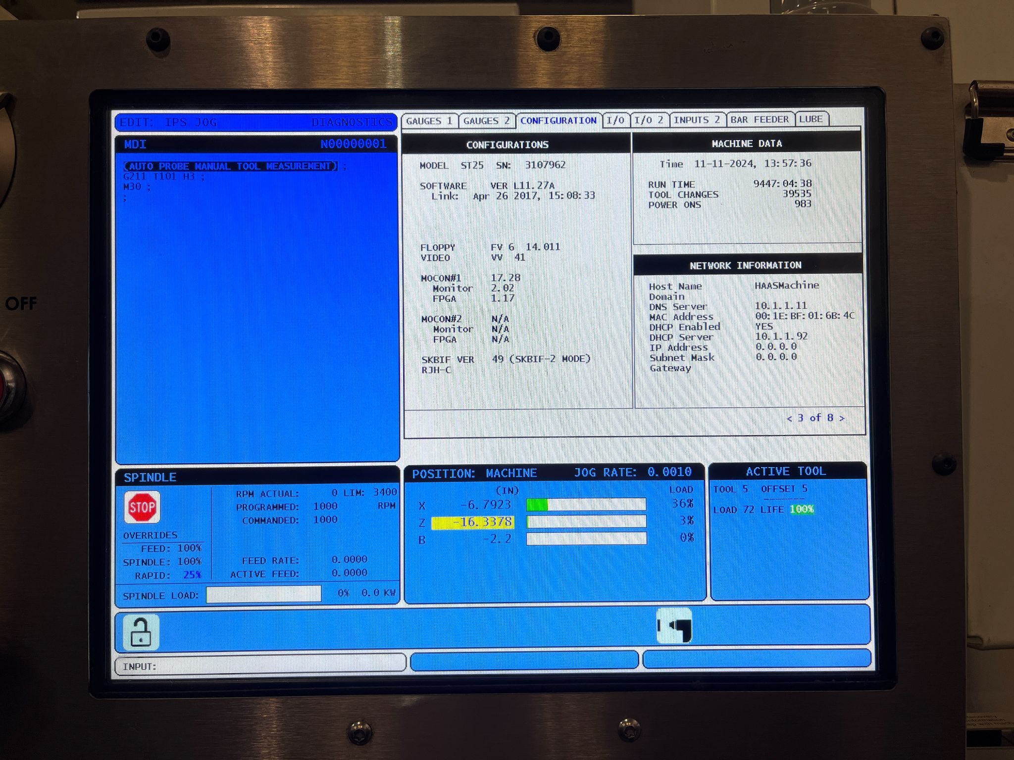 Haas ST-25 CNC Turning Center - 2017 6