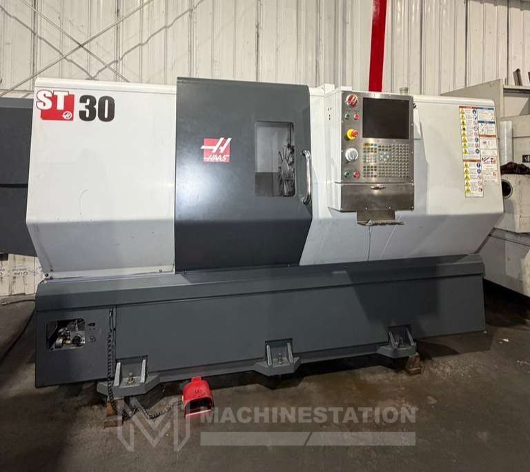 Haas ST-30 CNC Turning Center - 12" Chuck Lathe 0