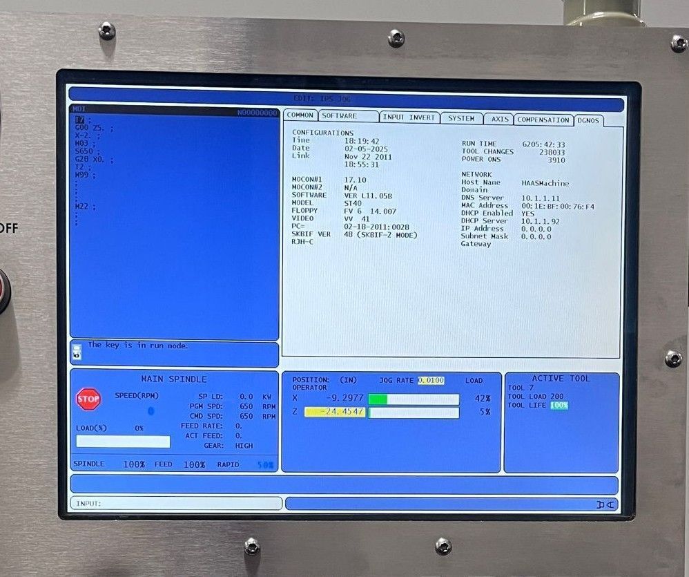 Haas ST-40 CNC Turning Center 6