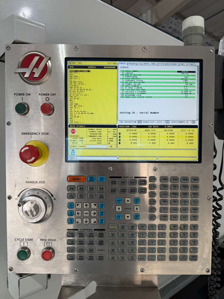 Used Haas ST-40 CNC Turning Center – C Axis Live Tool Lathe for Sale