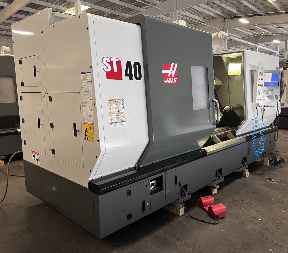 Haas ST-40 CNC Turning Center - Big Bore Lathe 3