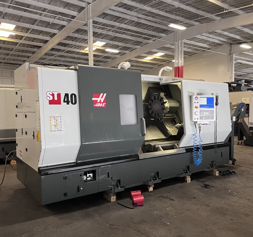 Haas ST-40 CNC Turning Center - Big Bore Lathe 2