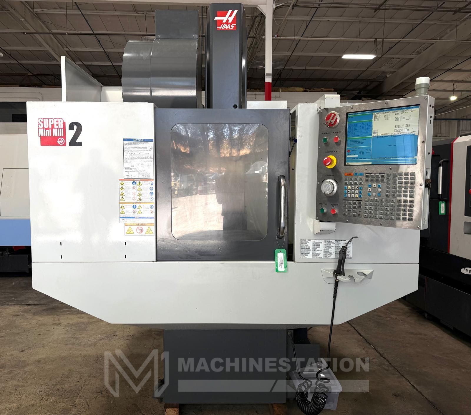 Haas Super Mini Mill 2 CNC Vertical Machining Center - 4th Axis Ready Mill 1