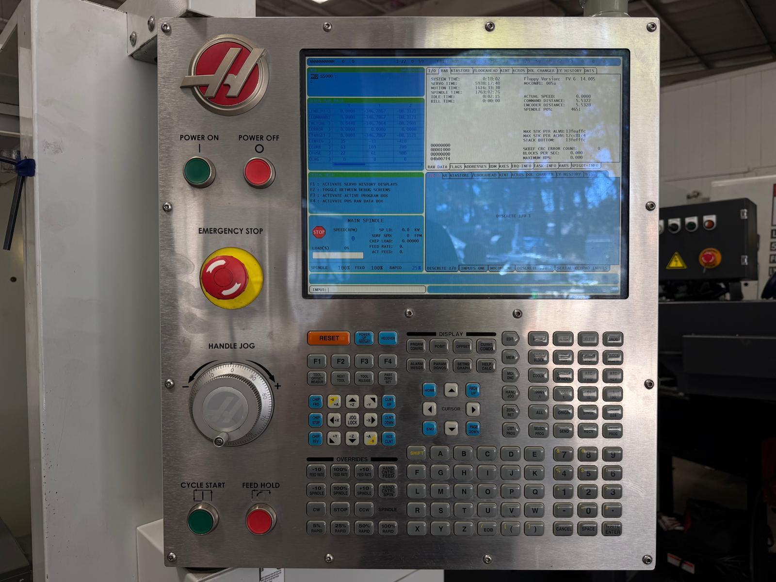 Haas Super Mini Mill 2 CNC Vertical Machining Center - 4th Axis Ready Mill 3