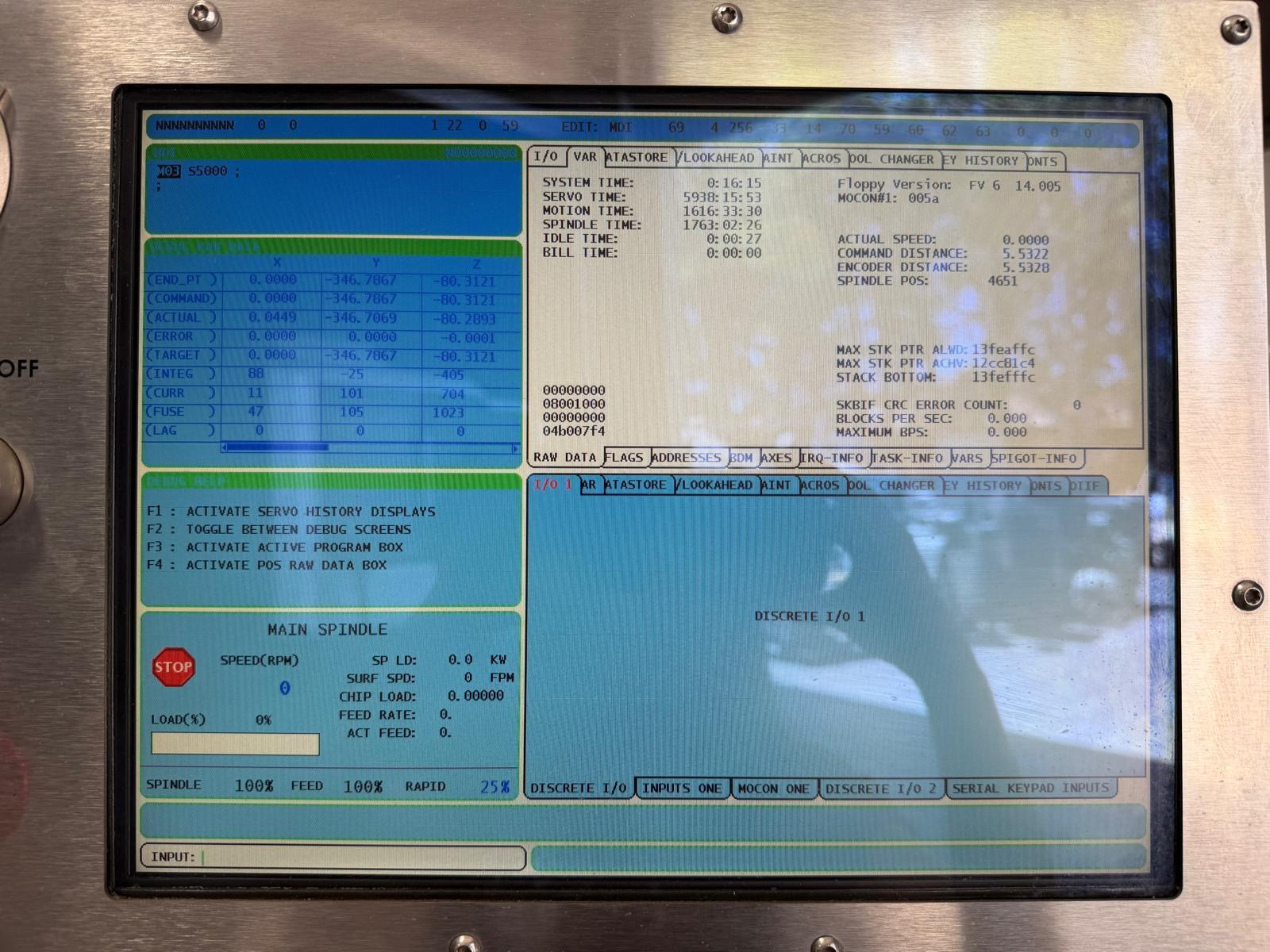 Haas Super Mini Mill 2 CNC Vertical Machining Center - 4th Axis Ready Mill 5
