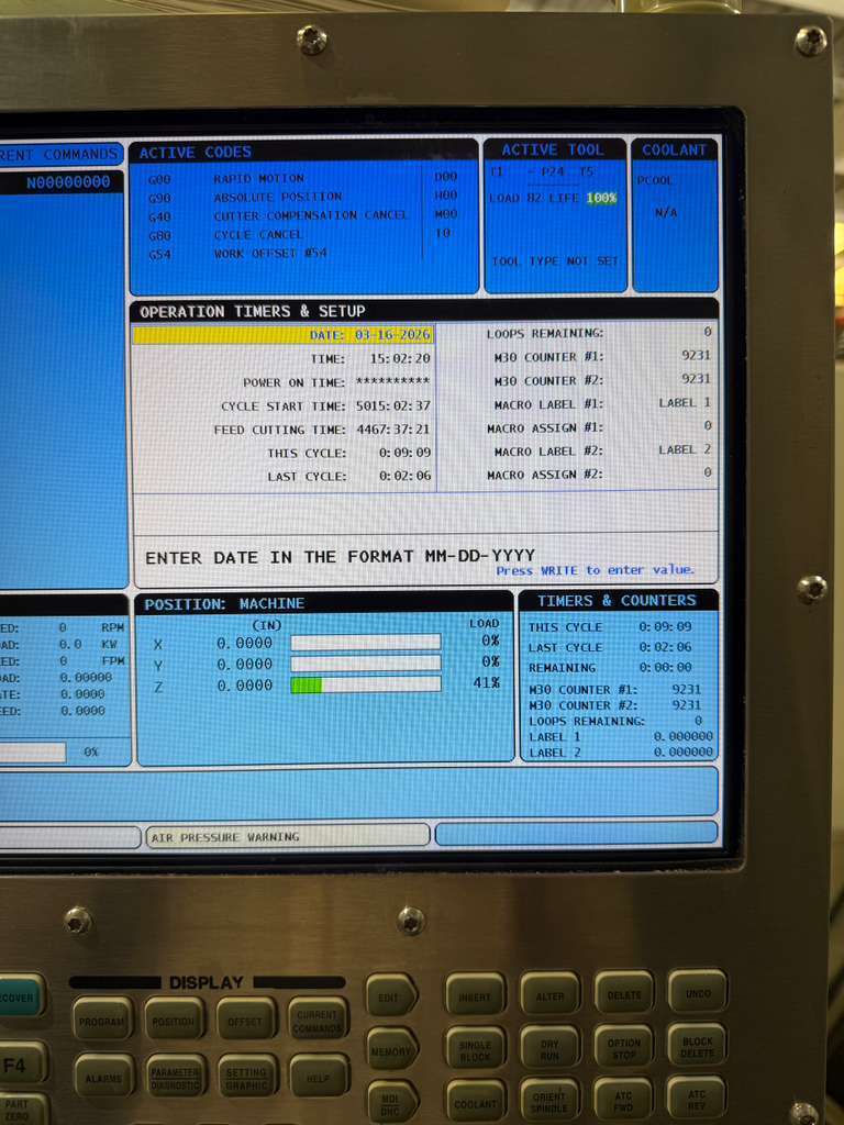 Haas Super Mini Mill 2 CNC Vertical Machining Center 4