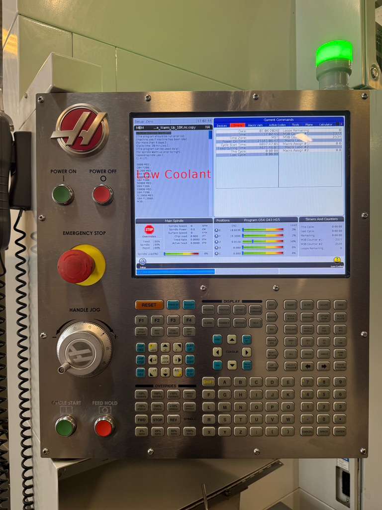 Haas UMC-750 5-Axis CNC Universal Machining Center - 12,000 RPM, 40 ATC, TSC, HSM Mill 8