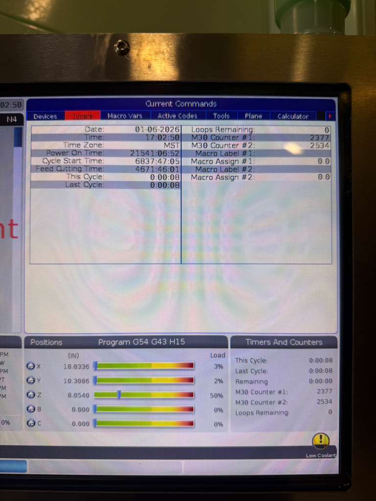 Haas UMC-750 5-Axis CNC Universal Machining Center - 12,000 RPM, 40 ATC, TSC, HSM Mill 11