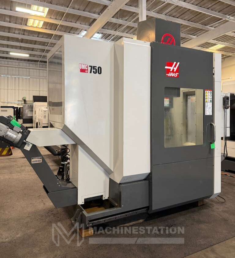 Haas UMC-750 5-Axis CNC Universal Machining Center - 12,000 RPM, 40 ATC, TSC, HSM Mill 5