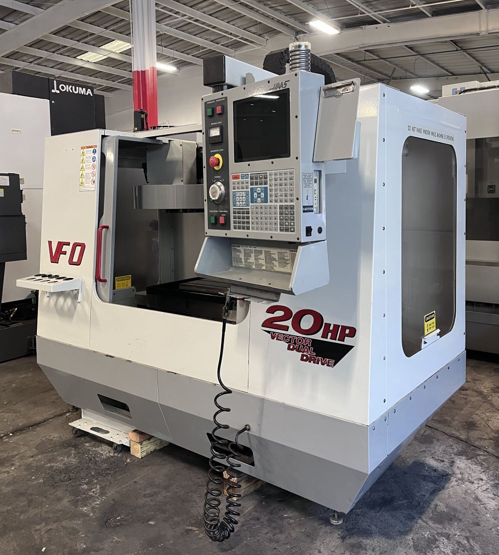 Haas VF-0B CNC Vertical Machining Center - Mill 3