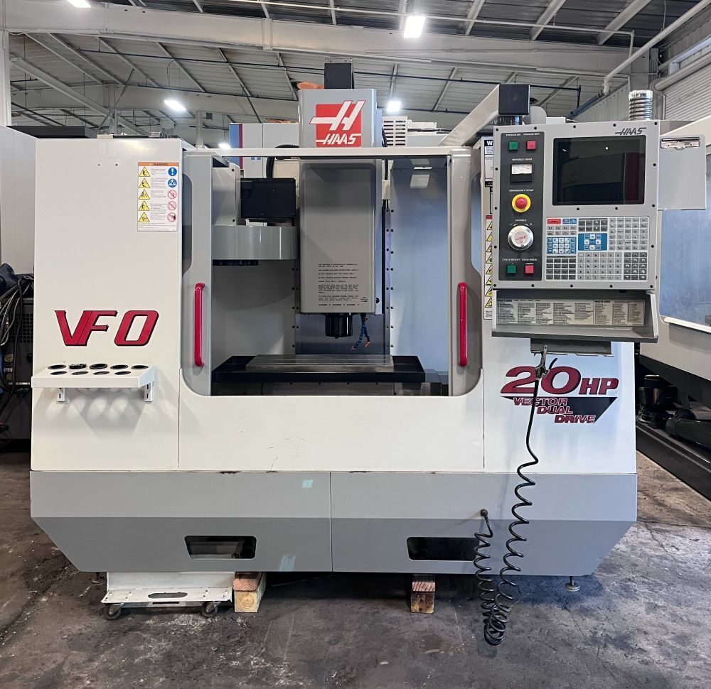 Haas VF-0B CNC Vertical Machining Center - Mill 1