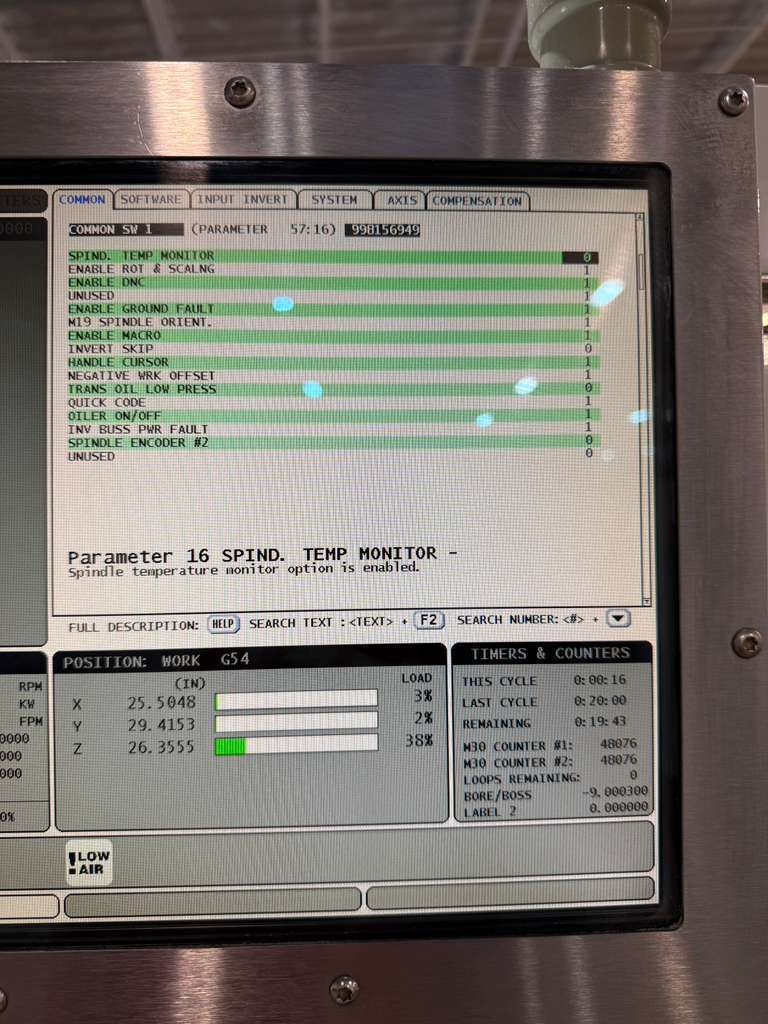 Haas VF-11/40 CNC Vertical Machining Center - 10,000 RPM, WIPS, TSC, HSM Mill 8