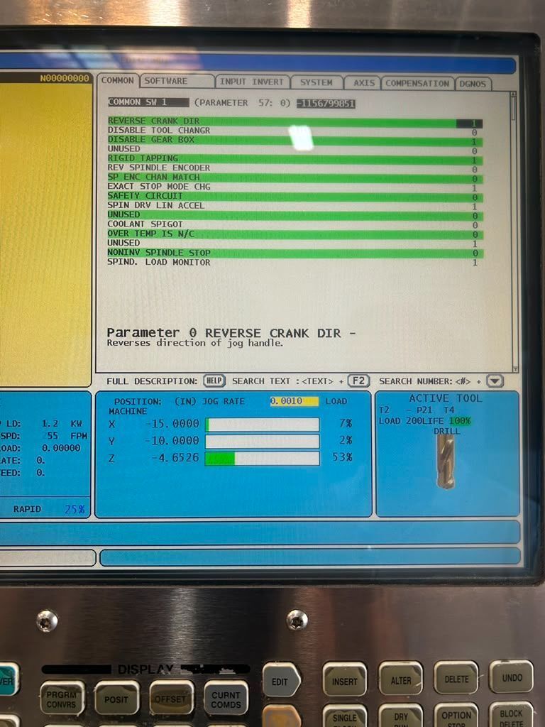 Haas VF-1 CNC Vertical Machining Center - Mill 6