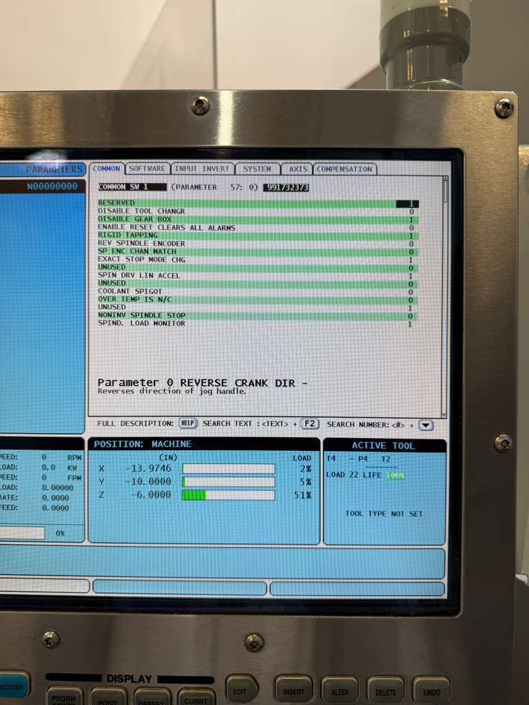 Haas VF-2SS CNC Vertical Machining Center - 4th Axis Ready Mill 4