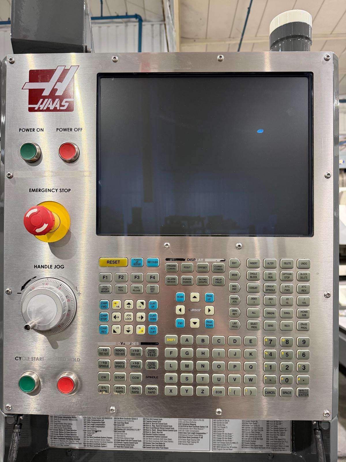 Haas VF-5/40 CNC Vertical Machining Center - 10,000 RPM, 4th Axis Ready Mill 2