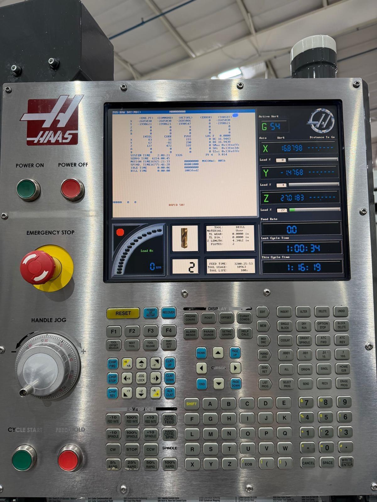 Haas VF-5/40 CNC Vertical Machining Center - 10,000 RPM, 4th Axis Ready Mill 3