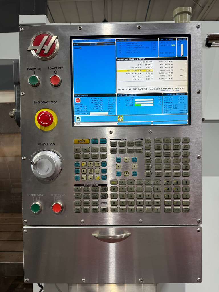 Haas VF-6/50 CNC Vertical Machining Center - 4th Axis Ready 50 Taper Mill 7