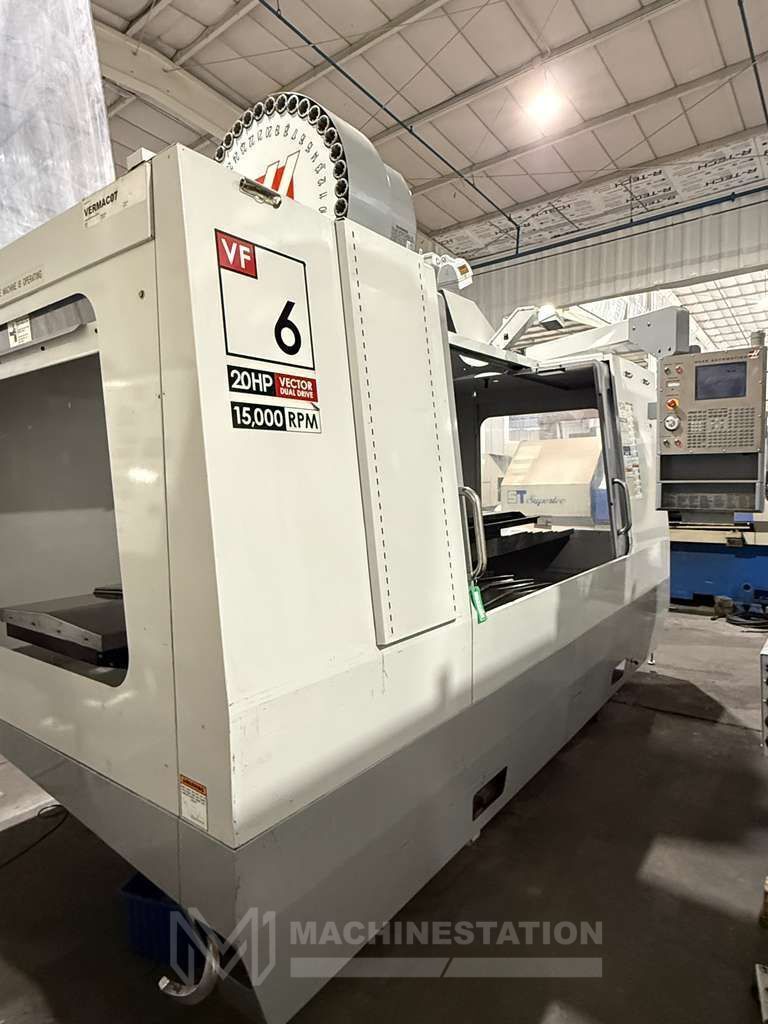 Haas VF-6D/40 CNC Vertical Machining Center - 15,000 RPM, 4th Axis Ready Mill 0