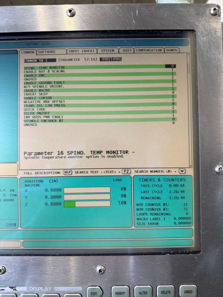 Haas VF-7/40 CNC Vertical Machining Center - 4th Axis Ready Mill 10