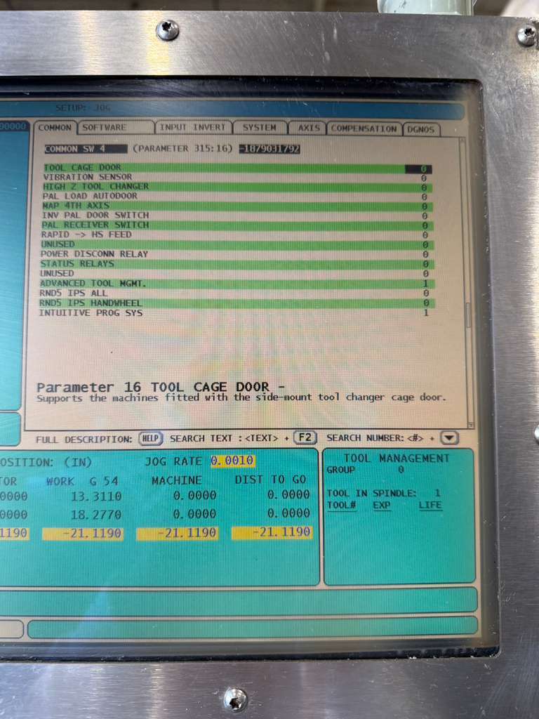 Haas VF-7/40 CNC Vertical Machining Center - 4th Axis Ready Mill 5
