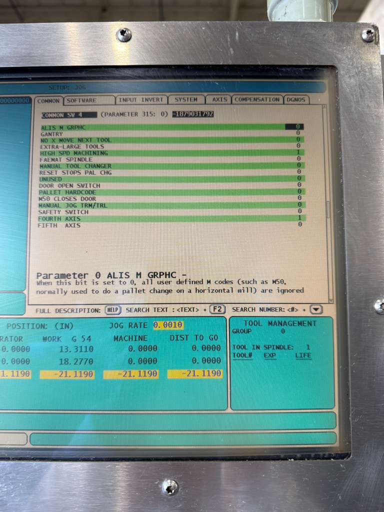 Haas VF-7/40 CNC Vertical Machining Center - 4th Axis Ready Mill 6