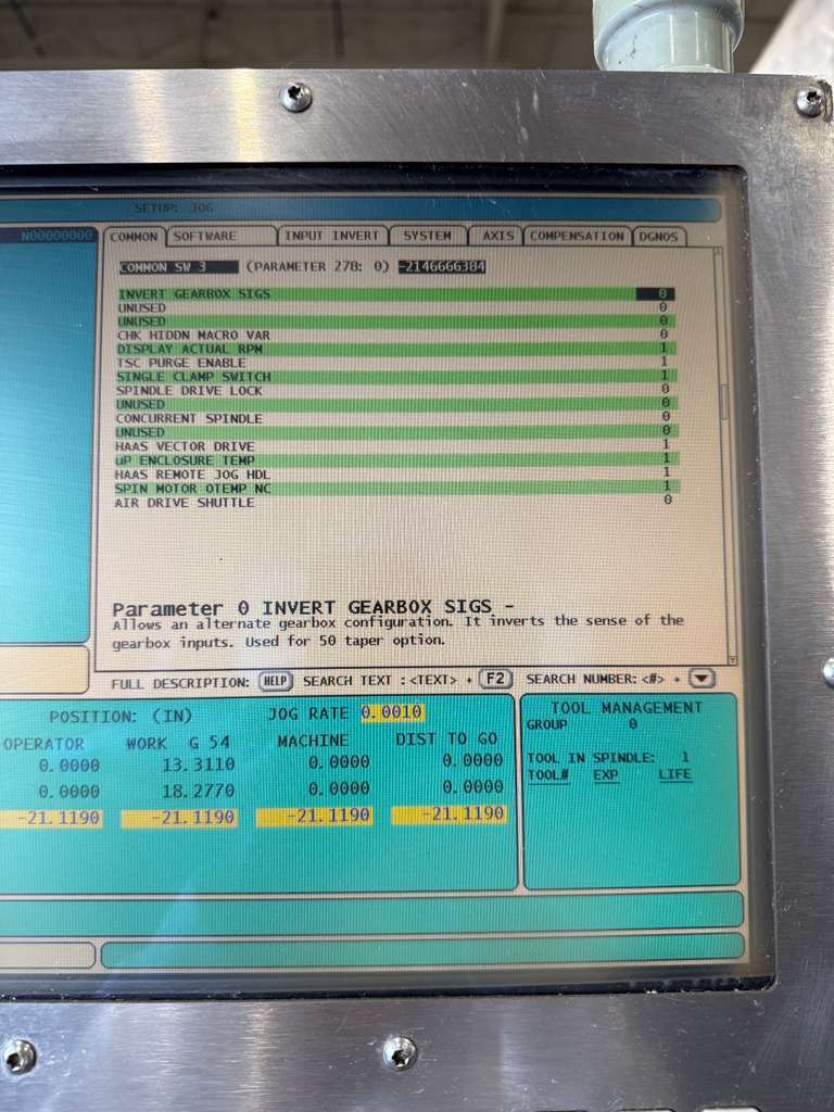 Haas VF-7/40 CNC Vertical Machining Center - 4th Axis Ready Mill 7
