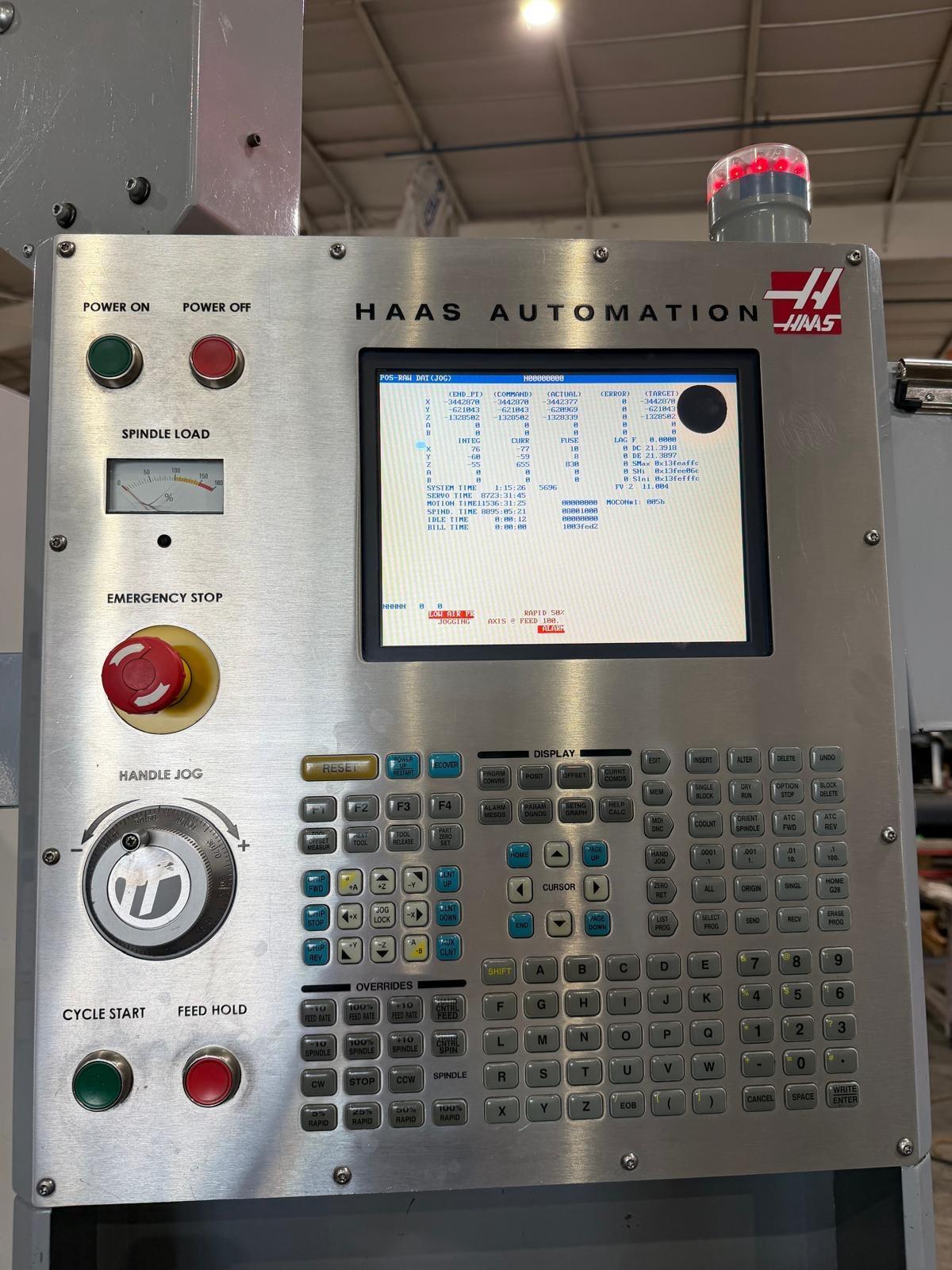 Haas VF-8D/40 CNC Vertical Machining Center -15,000 RPM 4th Axis Ready Mill 5