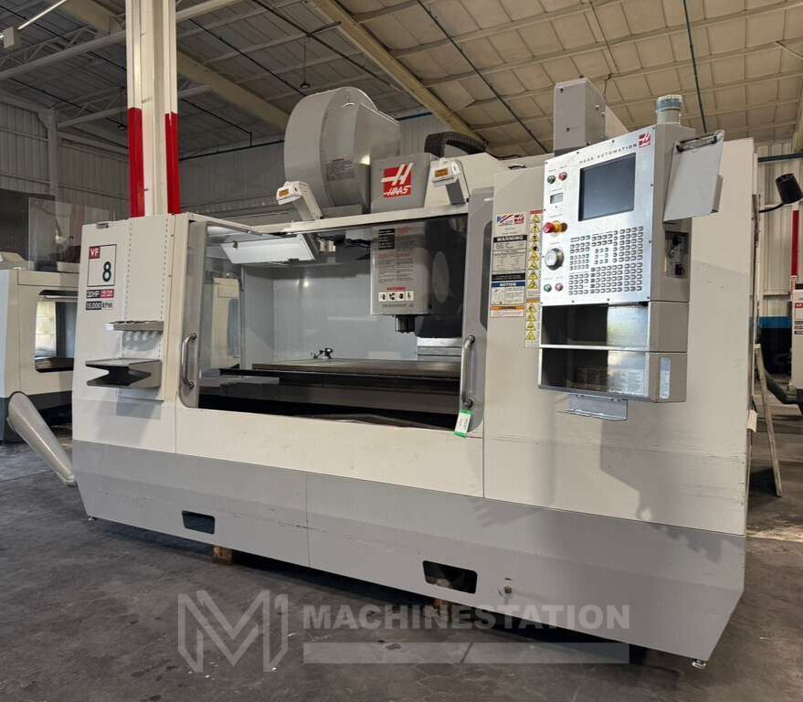 Haas VF-8D/40 CNC Vertical Machining Center -15,000 RPM 4th Axis Ready Mill 3