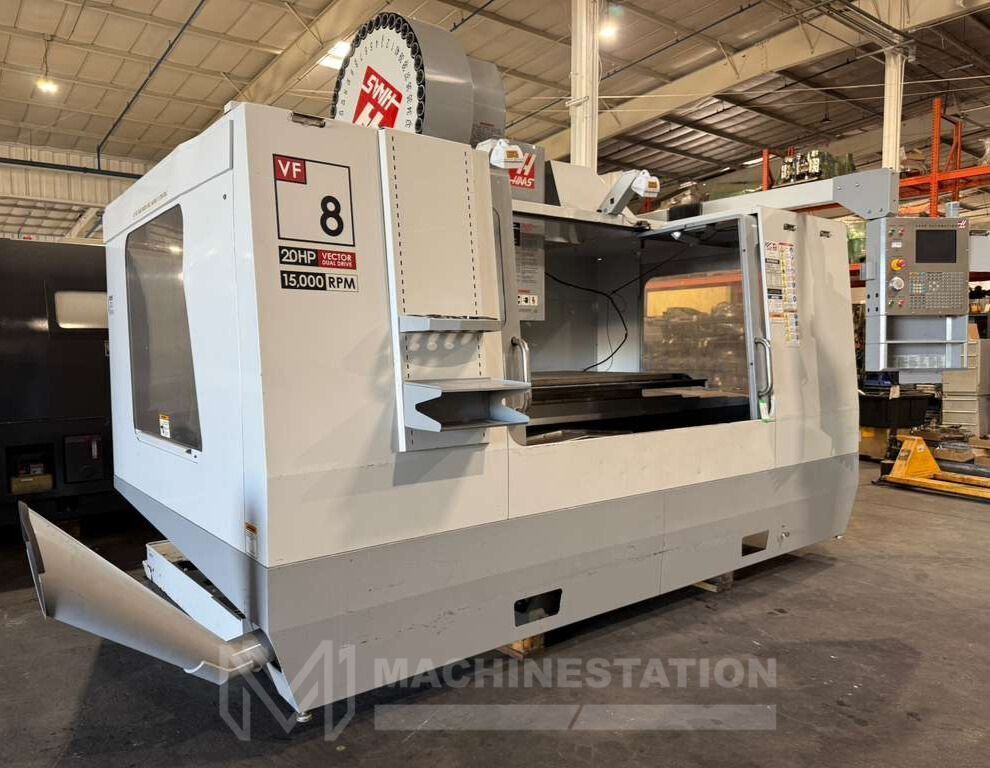 Haas VF-8D/40 CNC Vertical Machining Center -15,000 RPM 4th Axis Ready Mill 2