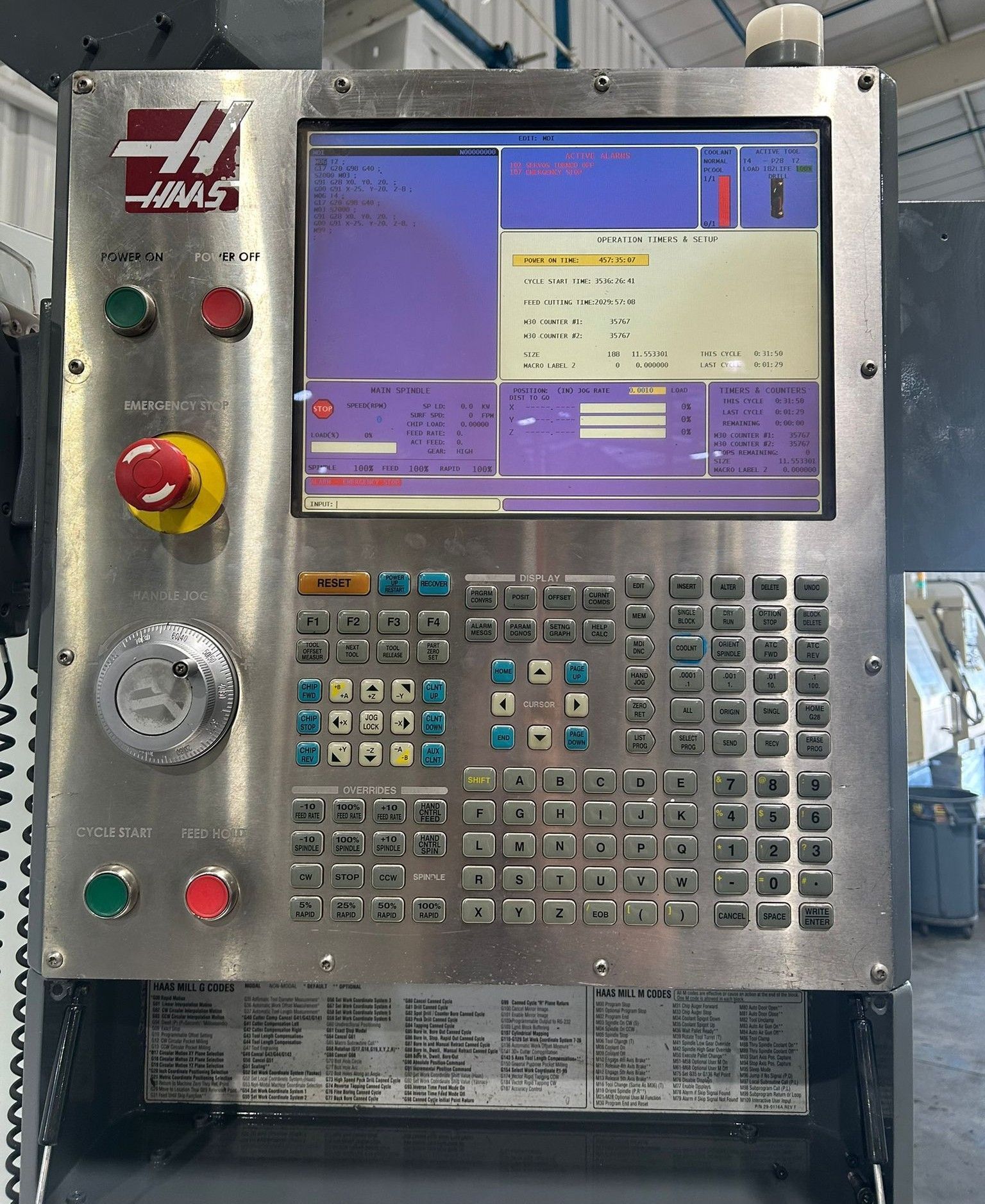 Haas VF-8/50 CNC Vertical Machining Center - 50 Taper Mill 3