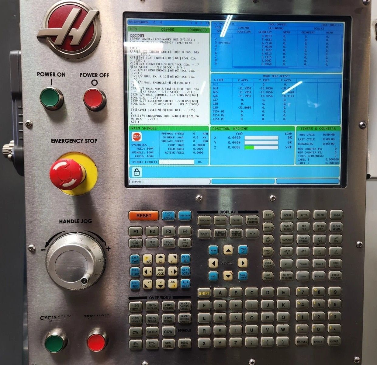 Used Haas VM-3 CNC Vertical Machining Center For Sale