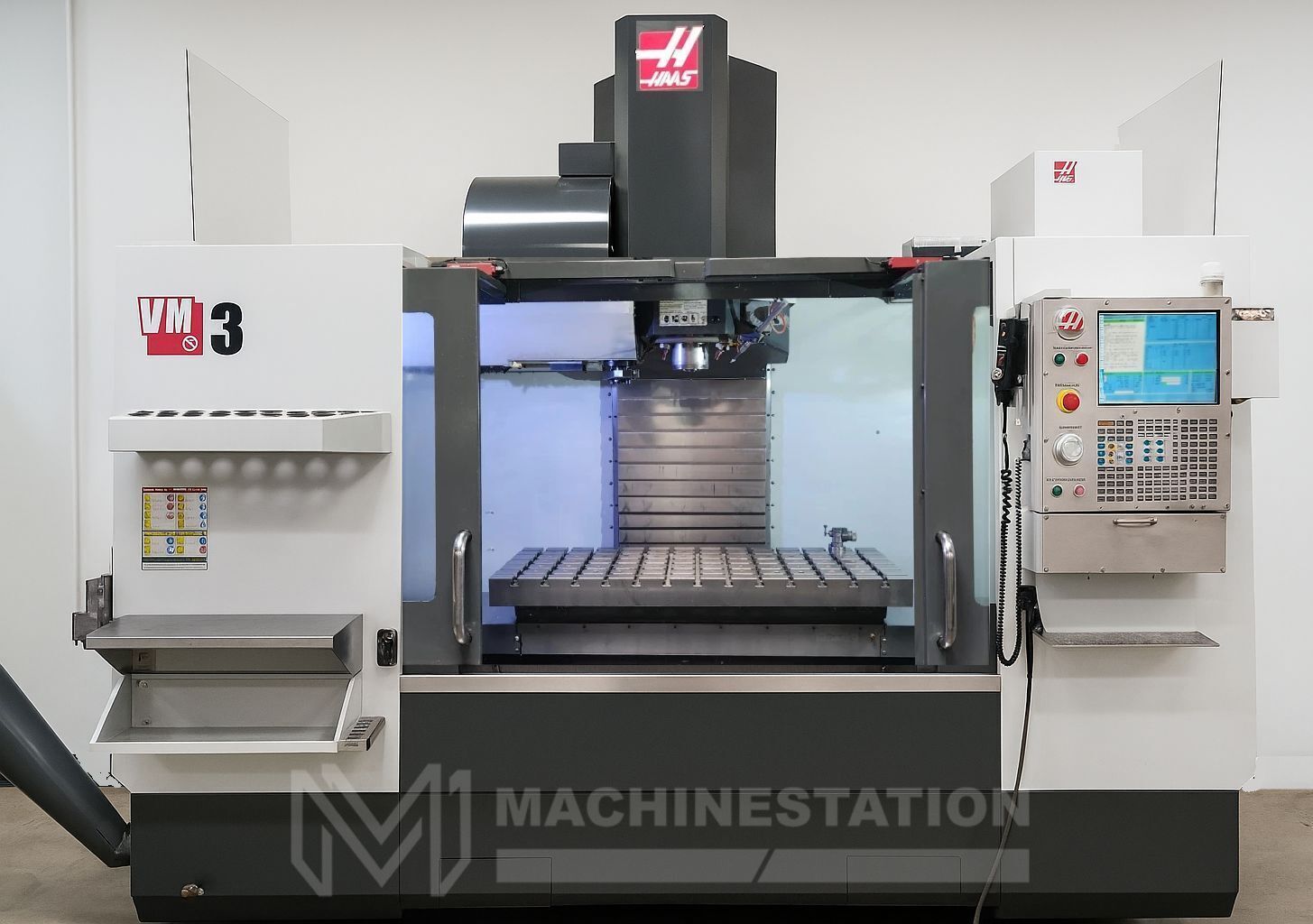 Haas VM-3 CNC Vertical Machining Center - 4th Axis Ready HSM WIPS 12,000 RPM Mill 0