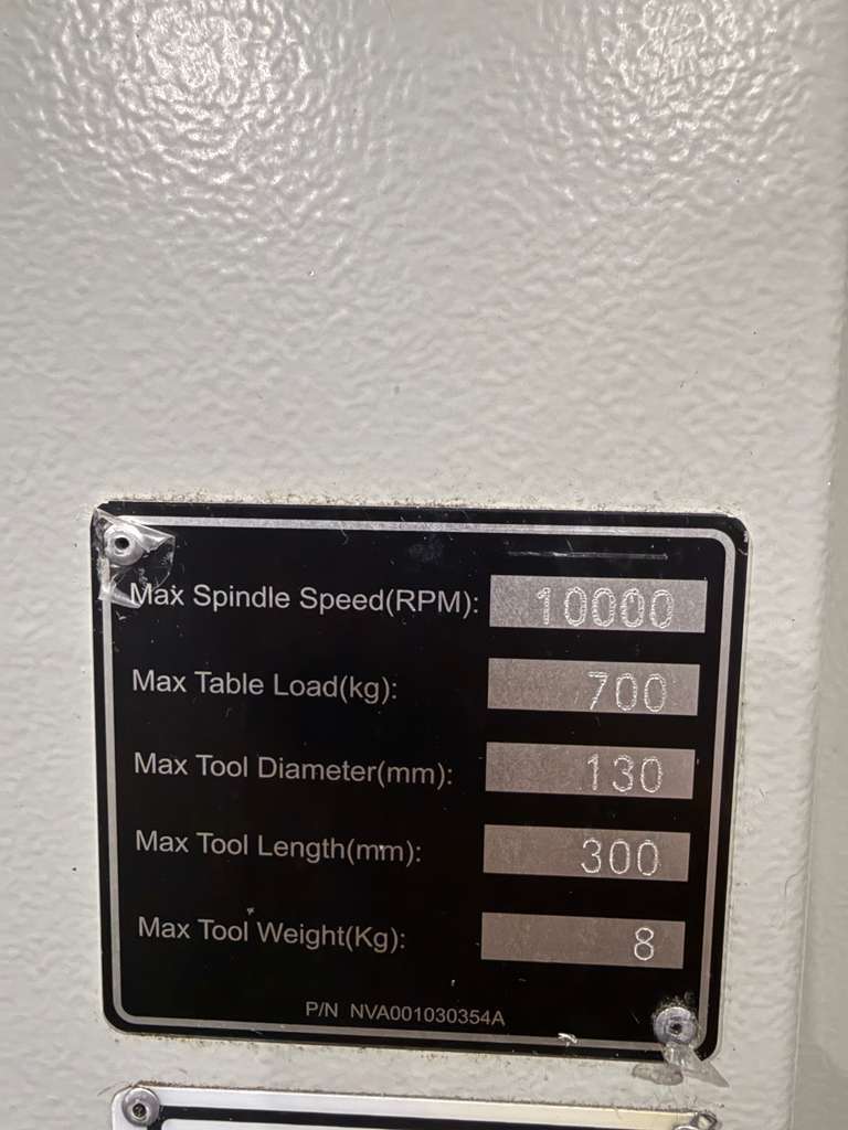 Hardinge Bridgeport GX-1000 CNC Vertical Machining Center - 10,000 RPM Mill 19
